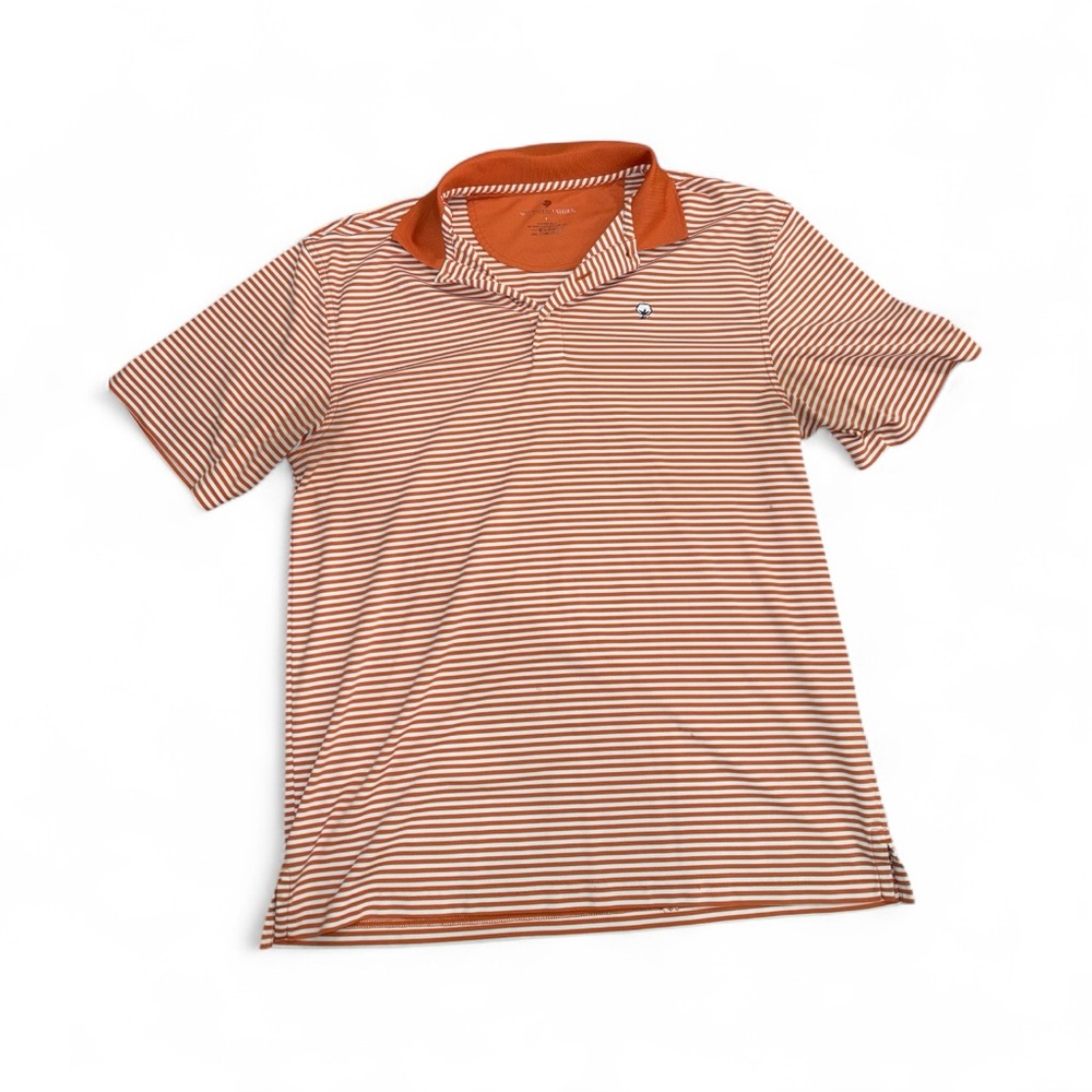 Southern Shirt Polo - orange and White